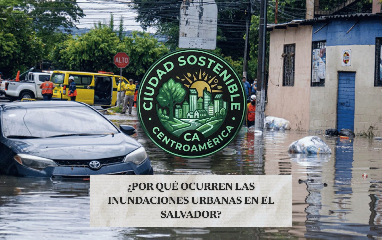 Inundaciones en el Salvador