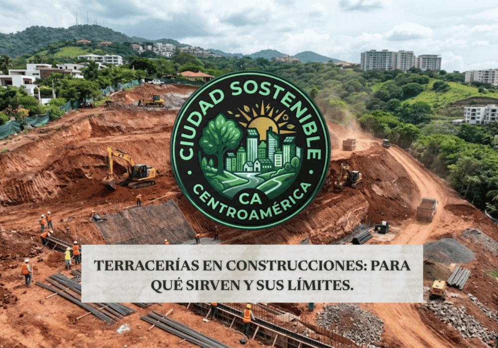 Terracerías y movimiento de tierra en construcciones de Nuevo Cuscatlán