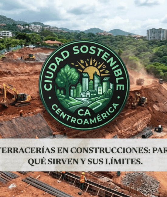 Terracerías y movimiento de tierra en construcciones de Nuevo Cuscatlán